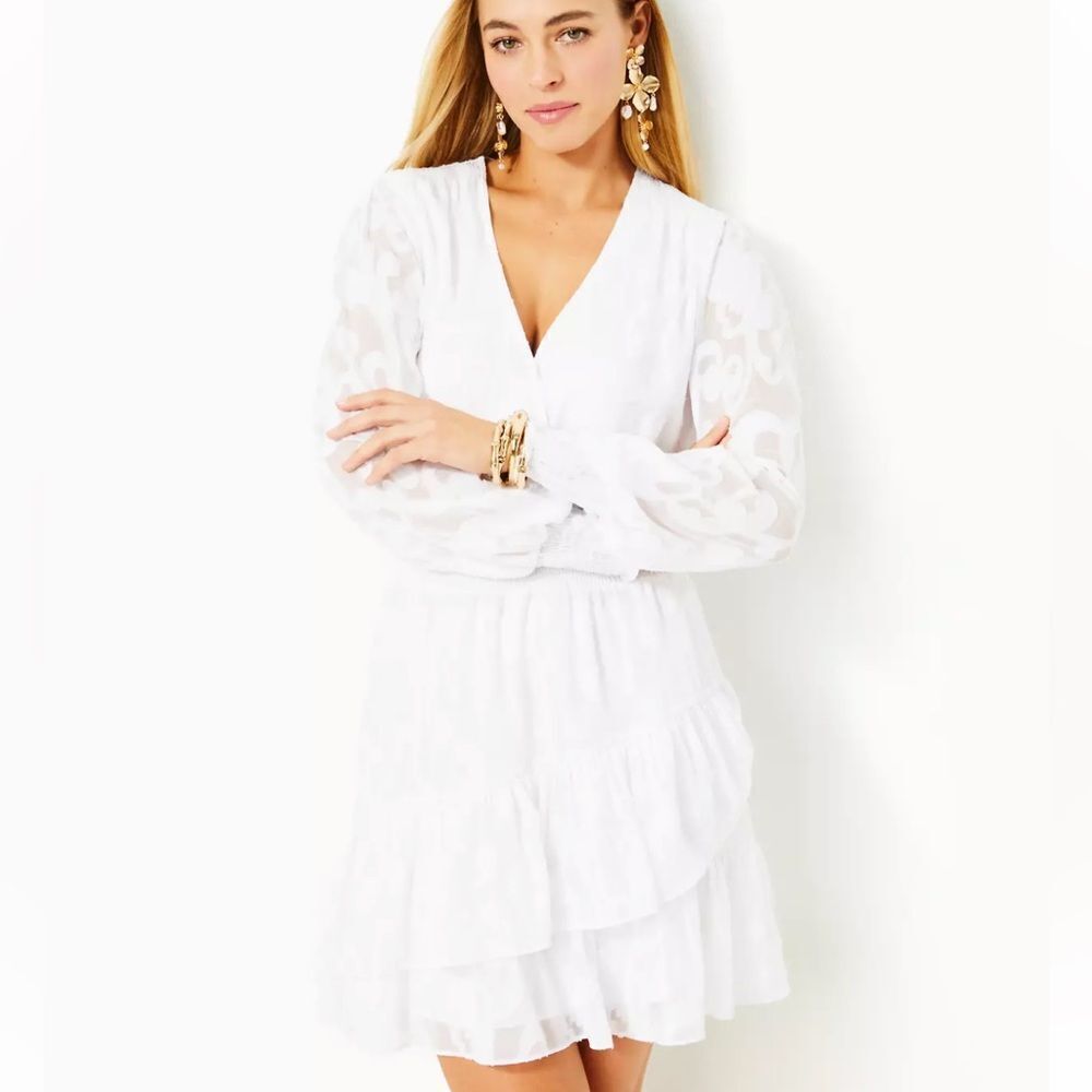 Lilly Pulitzer Cristiana Long Sleeve Dress- Size 6